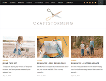 Tablet Screenshot of craftstorming.com